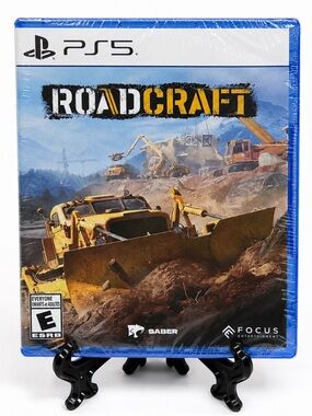 RoadCraft PS5 Brand New Factory Sealed Physical Video Game Focus Saber 2025